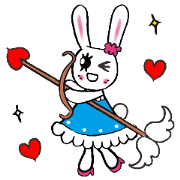 PRINCESS RABBIT USARIERU'S STICKER VER 3