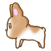 Sticker of French Bulldog