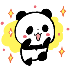 20+ Koleski Terbaru Stiker Panda Lucu