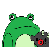 frog and tadpole