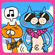 Daily life of a blue cat