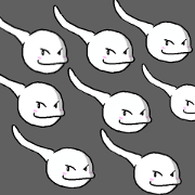 Tadpole(albino) Stickers  English ver