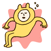 Sleeping Sticker