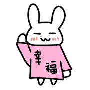 Happiness rabbit