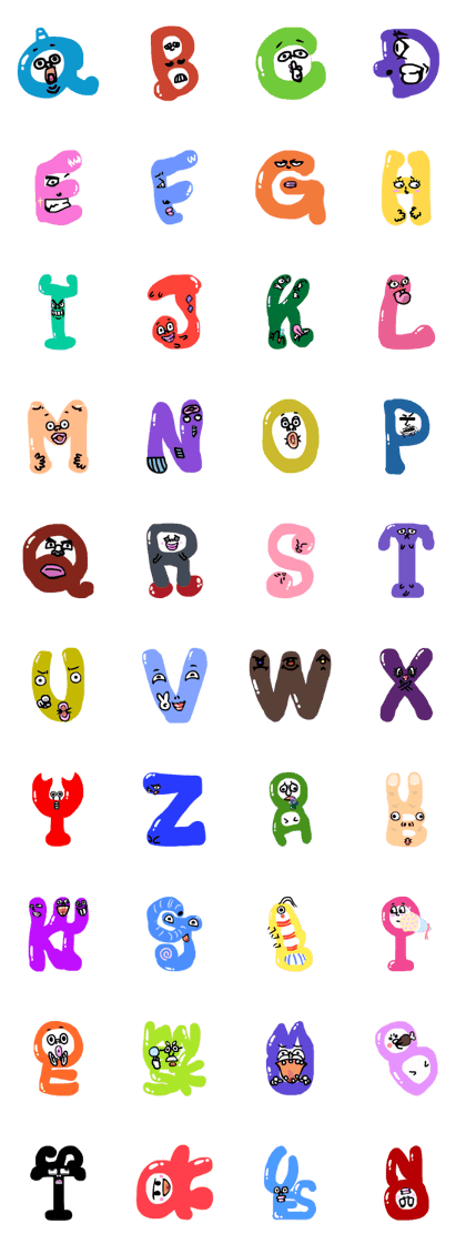 The Alphabet People