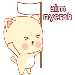New: animated cat stickers