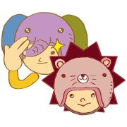 Animal helmet friends