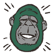 Polite gorilla