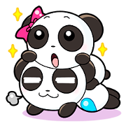 Cute Valentine Panda Couple