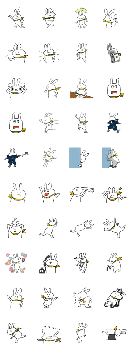 Go!Go! Reticent rabbit