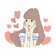 Kawaii stamp for girls