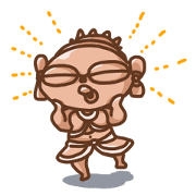 a clay figure