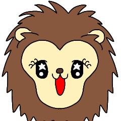 "Lai-chan", a cute lion.