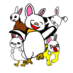 合体ウサギ Line スタンプ Line Store