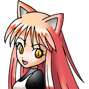Cute girl Nekomata