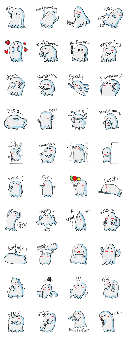Cloth ghost