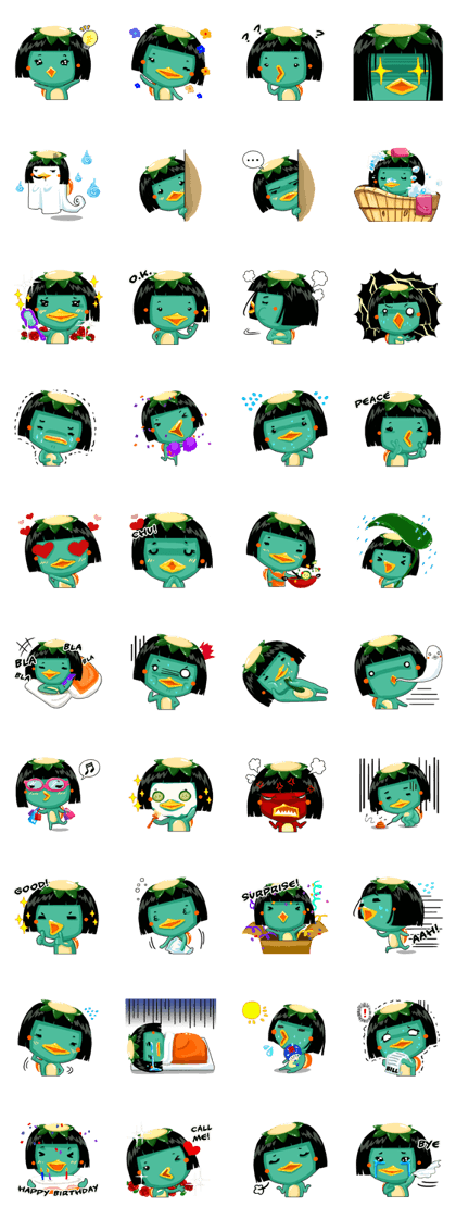 Kappapyon the cute girl kappa
