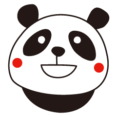 "ふりふり" Panda