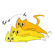 Wonderful three cats