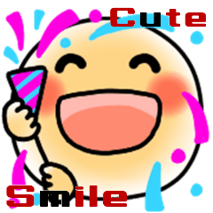 Kawaii Cute Smile Simple useful Sticker