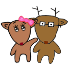 Couple Deer Sweet Daily_2nd