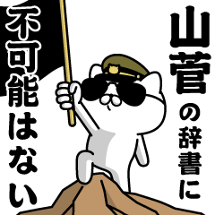 "YAMASUGE"name/Military cat