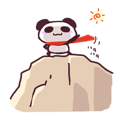 The Sticker of panda2