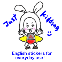 Ady Ranger - cute English stickers