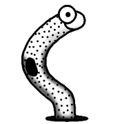 Garden Eel Sticker