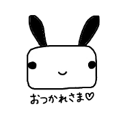 Rabbit of a square face