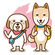 Mukkun and friends dog