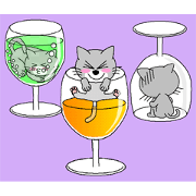 Sloppi in a wine glass (English ver.)
