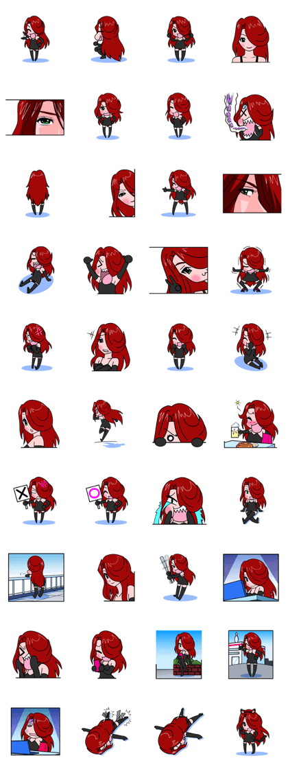 THE beautiful woman-chan rt sticker