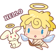 Angel Baby and his friend