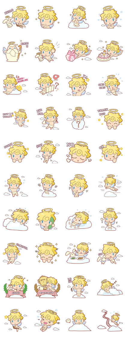 Angel Baby and his friend