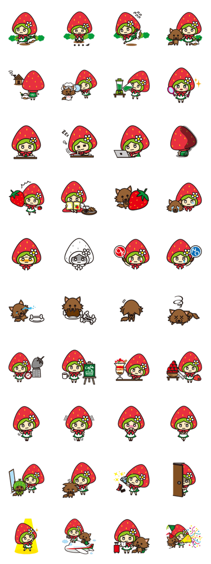 Strawberry hood