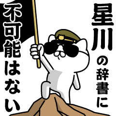 "HOSHIKAWA"name/Military cat