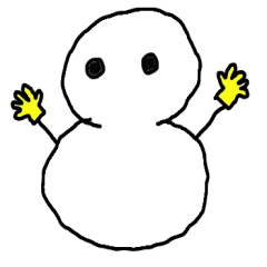 Yuki barrel man of a snowman