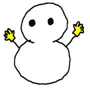Yuki barrel man of a snowman