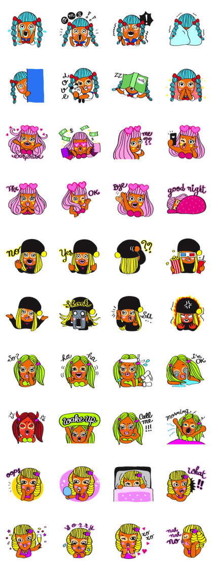 Ganguro Girls
