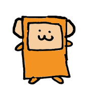 Square Monkey Sticker