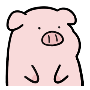 leisurely pig