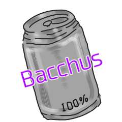 Sticker of Bacchus