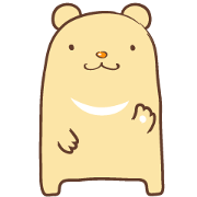 Ferocious! Black bear sticker