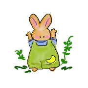 Moon rabbit of the spoiled child.