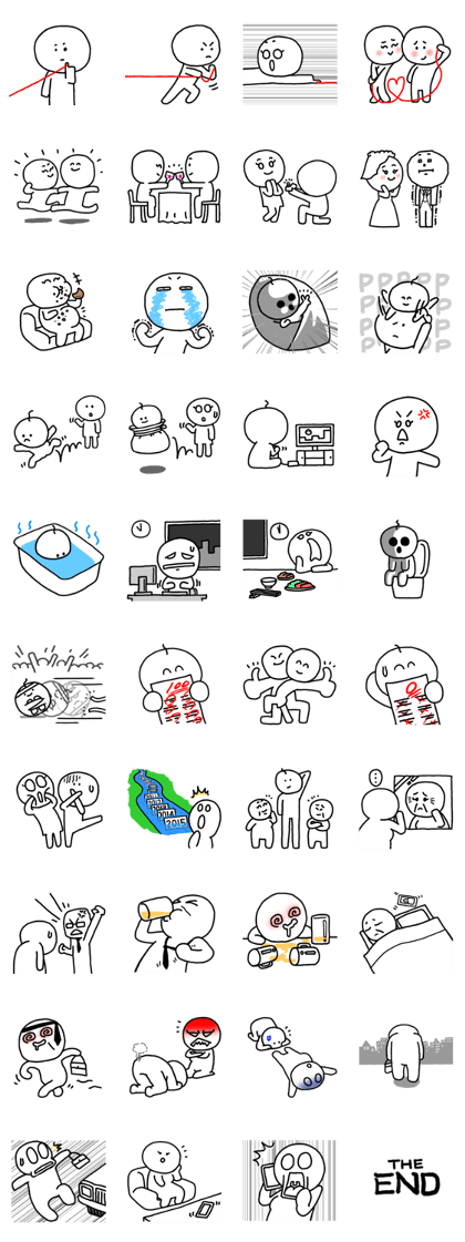 The Sticker which is life
