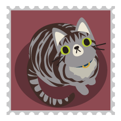 Nelco Cat postage