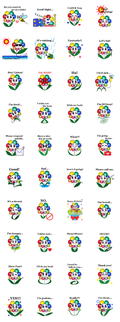 Jewel Flower (English version)