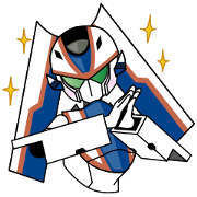 Train Robogirl Sticker