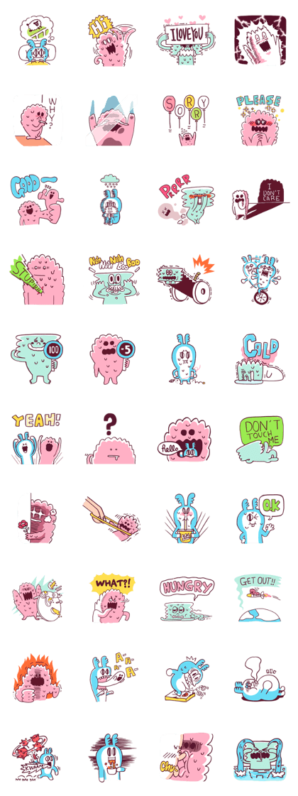 Doodle Boodle Monsters!
